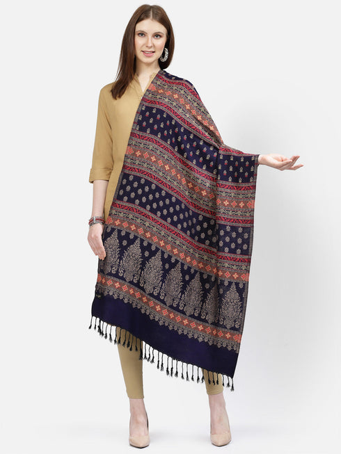Women's Jamawar Acrylic Stole